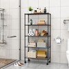 2 Pack 5 Tier Shelf Wire Shelving Unit, NSF Heavy Duty Wire Shelf Metal Large Storage Shelves Height Adjustable Utility - 2 of 4