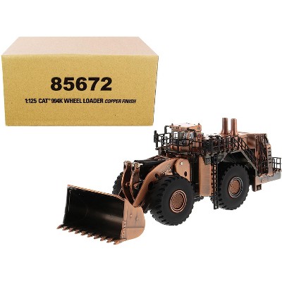 CAT Caterpillar 994K Wheel Loader Copper Finish "Elite Series" 1/125 Diecast Model by Diecast Masters