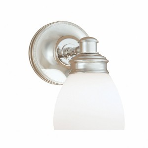Norwell Lighting Spencer 1 - Light Sconce in  Chrome - 1 of 4