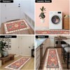 CLEAN EXPERT Bohemian Kitchen Rug Sets 3 Piece with Runner Non Slip Kitchen Rugs and Mats, Washable Kitchen Mats for Floor Entrance Hallway - 3 of 4