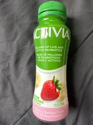 Dannon Activia Strawberry Low-Fat Yogurt Drink 7 oz Bottles - Shop Yogurt  at H-E-B