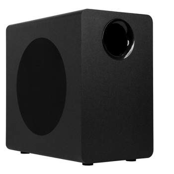 Monoprice CSW-10: 10" 200-Watt Compact Subwoofer, High-Level Speaker Inputs, Crossover Setting, RCA Inputs