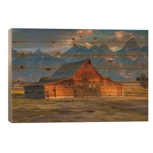 Old Barn Wood Print by Sergio Lanza - iCanvas - 1 of 3