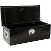 30 Inch Heavy Duty Aluminum Tool Box,Stripes Plated Trailer Tool Box, for Truck Car Pickup RV ATV Waterproof Storage Tools Organizer - 4 of 4