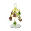 Christmas 6.0" Holiday Ball Christmas Tree Star  Glittered Gold Crest Distributing  -  Decorative Figurines - 2 of 3