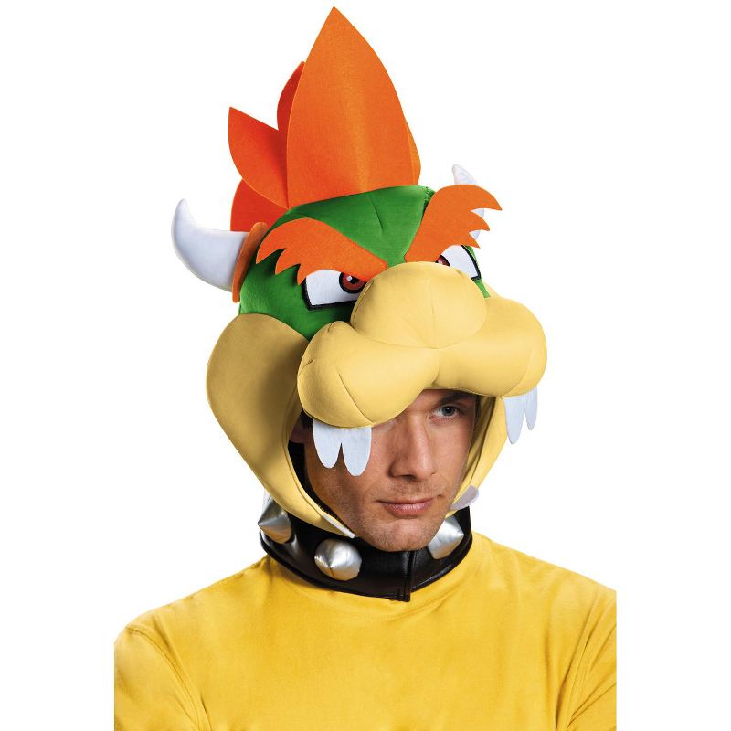 Super Mario Bowser Adult Headpiece, 1 of 2
