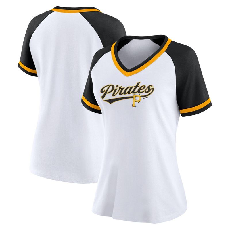 MLB Pittsburgh Pirates Women&#39;s Jersey T-Shirt, 1 of 4