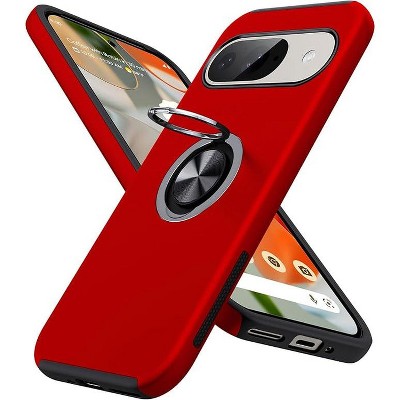 Entronix Case Compatible with Pixel 9/9 Pro - 360º Circular Ring Gripstand