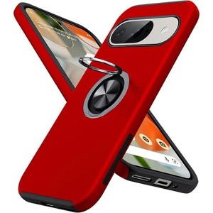 Entronix Case Compatible with Pixel 9/9 Pro - 360º Circular Ring Gripstand - 1 of 4