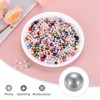 Unique Bargains No Hole ABS Round Faux Pearl for Vase Fillers DIY Home Decoration 800 Pcs - 4 of 4