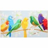 Olivia's Home Birds Of A Feather Doormat – 22" x 32" Indoor Accent Mat Featuring Colorful Garden Birds and Foliage Design - 2 of 3
