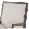 Solid Hardwoods Arm Chair (Set of 2) with Multi-Step Hand-Applied Glaze and Washed Finish - 4 of 4