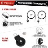 Fitness LAT and Lift Pulley System(70'' & 90'') with Loading Pin – for Triceps, Biceps, Back, Shoulder & Forearm. Home Gym Essential - 3 of 4