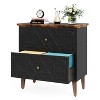 Hommoo Wood File Cabinet, 2-Drawer Filing Cabinet Storage Cabinet - 4 of 4