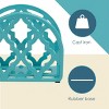 Cast Iron Napkin Holder For Kitchen, Table Napkin Holder With Non-Skid Feet - 4 of 4