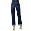 Women's High Rise Straight Leg with Cross Over Waistband - RISEN - 3 of 4