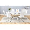 NicBex PU Leather Dining Chairs with Metal Legs,Armless Chairs for Kitchen,Living Room - 2 of 4