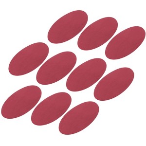 Unique Bargains Oval Iron-on Washable Clothes Hole Repairing Denim Patches 10 Pcs - 1 of 4