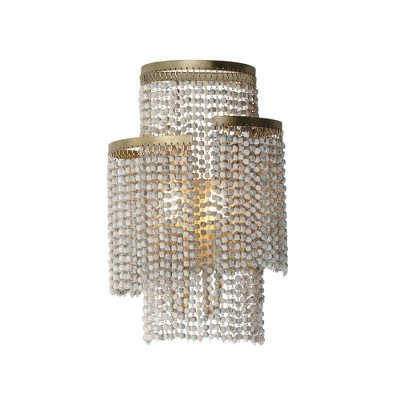 Maxim Lighting Fontaine 2 - Light Wall Light in  Golden Silver