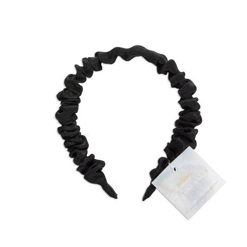 Scunci Fashion Scrunchie Headband Black Target