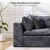 4-8 Seater Modular Cloud Sectional Sofa, U-Shape Chenille Couch, Deep Memory Foam Couch, No Assembly Required - 4 of 4