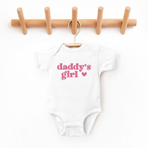 The Juniper Shop Daddy's Girl Heart Baby Bodysuit - 1 of 2