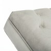 Monroe Chaise with Round Pillow - FOX6286 - Safavieh - 3 of 4