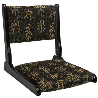 Oriental Furniture 20.5" Tatami Chair Black