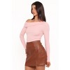 Liah Off Shoulder Knit Top - 2 of 4