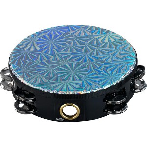 Remo Prizmatic Double Row Tambourine 8 in. Chrome - 1 of 2