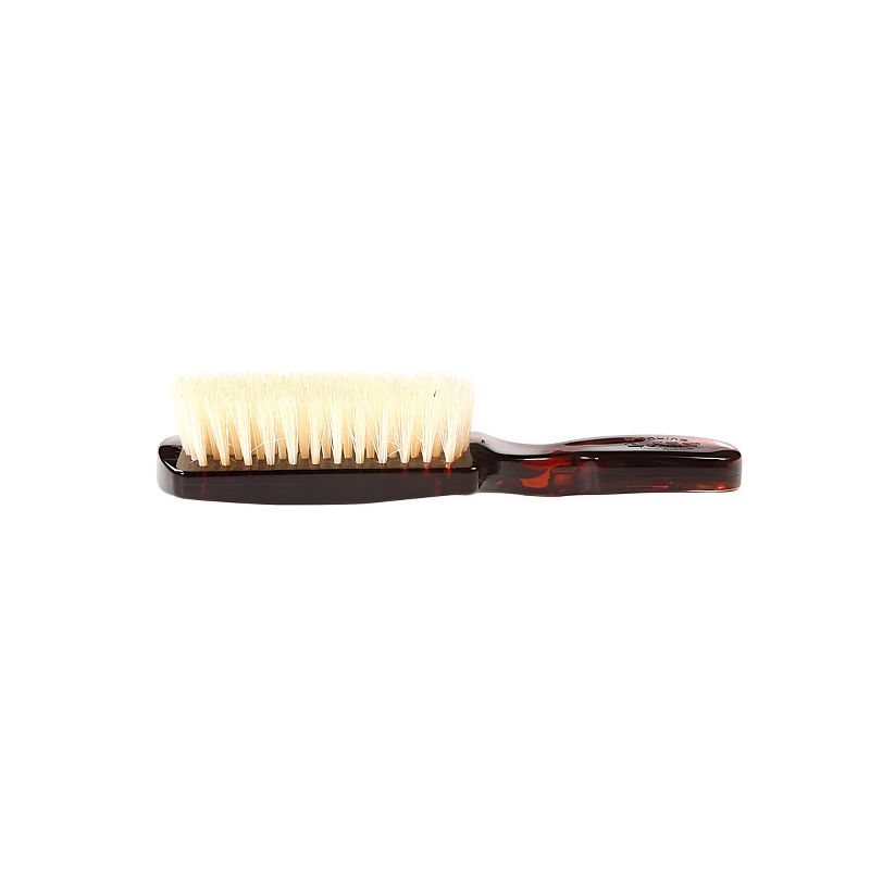Bass Brushes Imperial Collection - Men's Hair Brush Wave Brush 100% Pure Natural Boar Bristle Medium Firm High Polish Acrylic Handle Tortoise Shell, 5 of 6