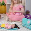 Adora Baby Doll Diaper Bag - Flower Power Diaper Bag with Baby Doll Accessories - 4 of 4