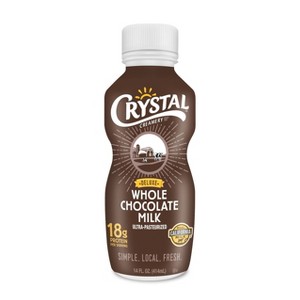 Crystal Cool Cow Whole Vitamin D Chocolate Milk - 14 fl oz - 1 of 4