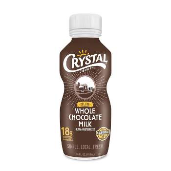 Crystal Cool Cow Whole Vitamin D Chocolate Milk - 14 fl oz