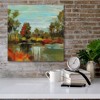 Courtside Market Hidden Pond Hues I Gallery-Wrapped Canvas - 2 of 4