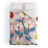 Deny Designs White Springs Florals Comforter Set Various Colors