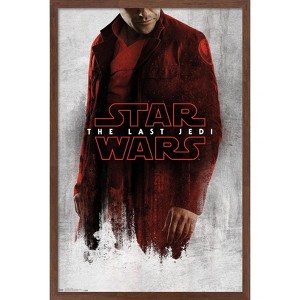 Trends International Star Wars: The Last Jedi - Red Poe Framed Wall Poster Prints - 1 of 4