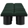 Meridian Furniture,Pavilion Boucle Fabric Bench - 3 of 4