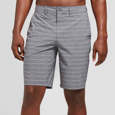Men's Current Stripe Hybrid Shorts - Goodfellow & Co Black ...