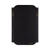 Kate and Laurel Kinsman Rectangle MDF Scallop Mirror, 24x36, Gold - 3 of 4