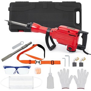 Acekool Electric Demolition Jack Hammer with 360° Rotating Shock-Proof Handle, Quick Chuck Assembly - 1 of 4