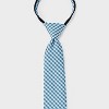 Boys' Gingham Woven Zip Necktie - Cat & Jack™ Green - 3 of 3
