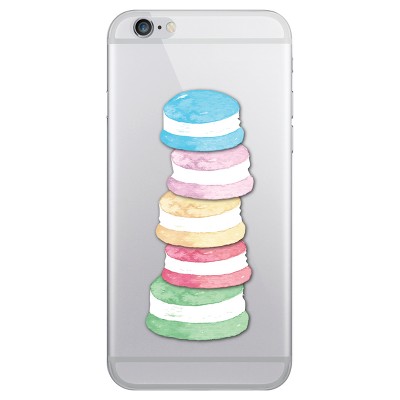 OTM Essentials Apple iPhone SE (2nd gen)/8/7/6s/6 Plus Case Hybrid Macaron Stack Clear