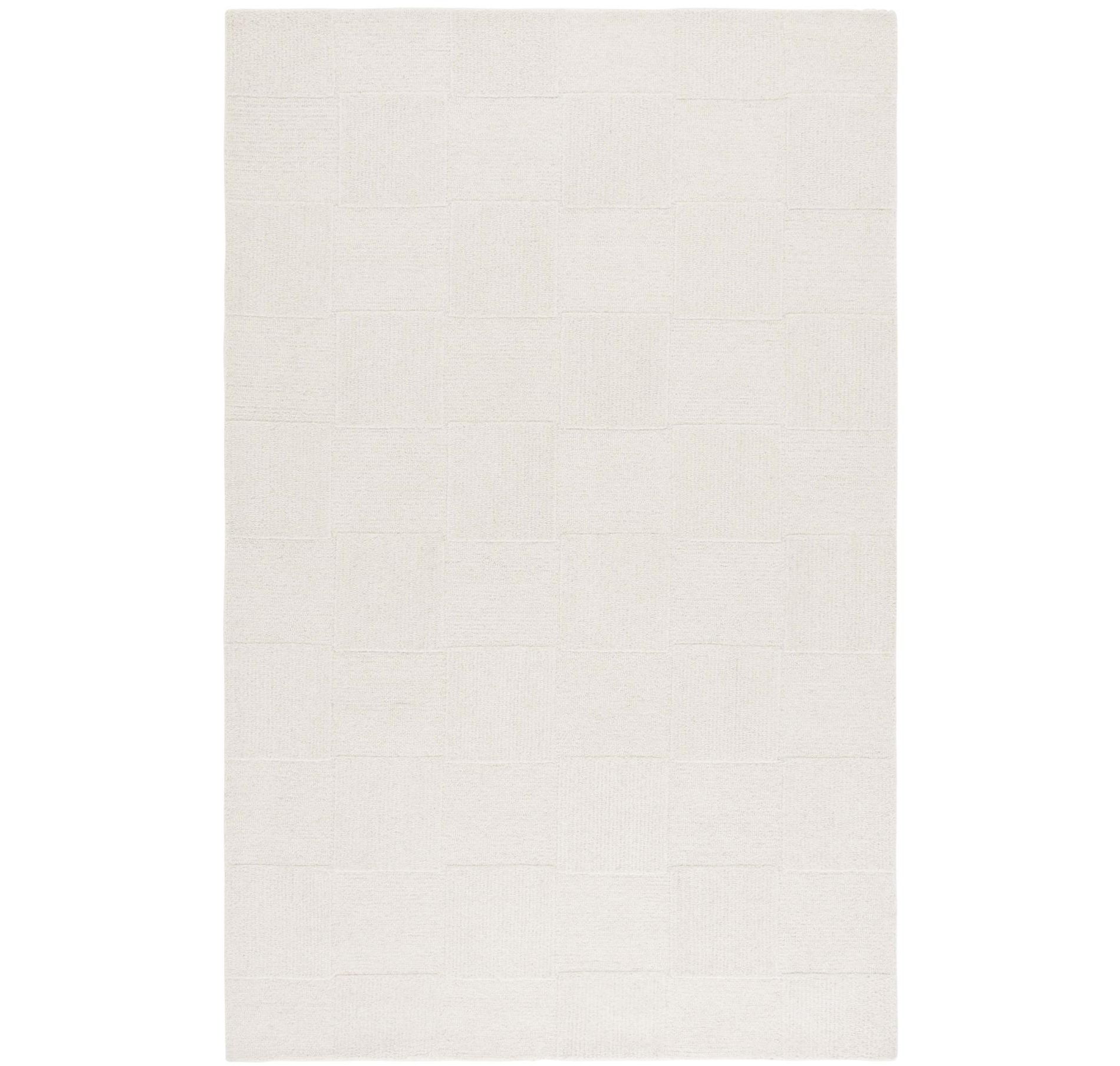 Mykonos MKN105 Hand Tufted Indoor Area Rug - Ivory - 4'x6'- Safavieh
