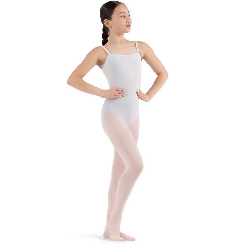 Capezio Ballet Pink Ultra Soft Convertible Body Tight - Girls One Size