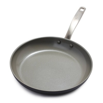 Greenpan Rio 12 Ceramic Nonstick Frying Pan Black : Target