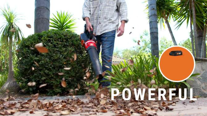 Worx WG162 20V Power Share 12" Cordless Battery Powered String Trimmer & Lawn Edger (Includes, Light Weight Weed Wacker, DoubleHelix Spool Line,, 2 of 14, play video