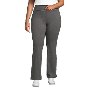 Lands' End Women's Starfish High Rise Flare Pants - 1 of 3