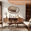 32.28 in/43.30 in Mid Century Asymmetrical Wall Mirror Organic Mirror Irregular Mirror Home decor - 3 of 4