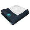 Warner Bros. DC Comics Shazam Green Glow Silk Touch Throw Blanket 50x60 Inches - 4 of 4